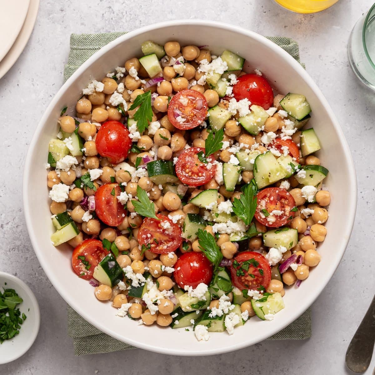 Chickpea Salad Punchfork