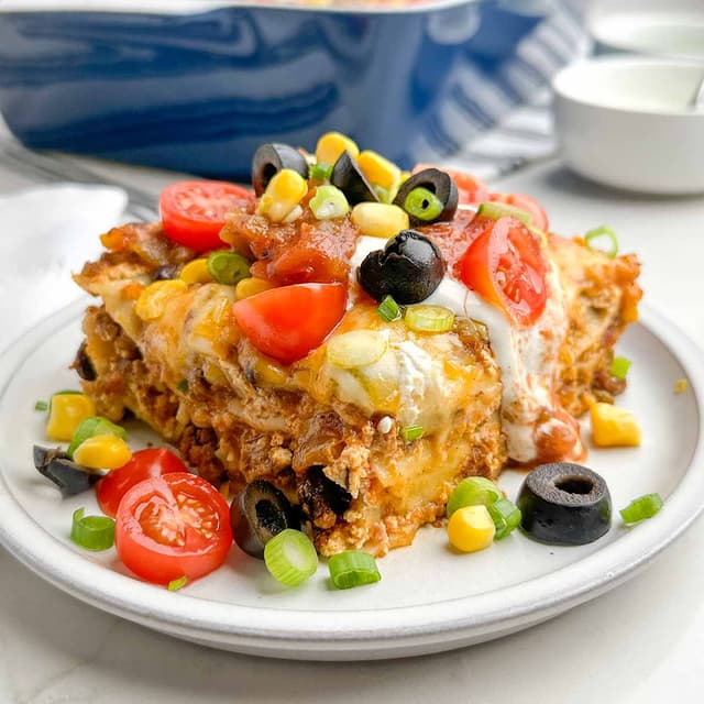 Taco Lasagna Punchfork