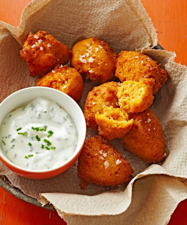 Sweet Potato Fritters Punchfork