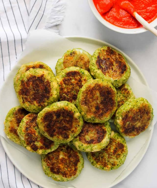 Broccoli Tofu Patties Punchfork