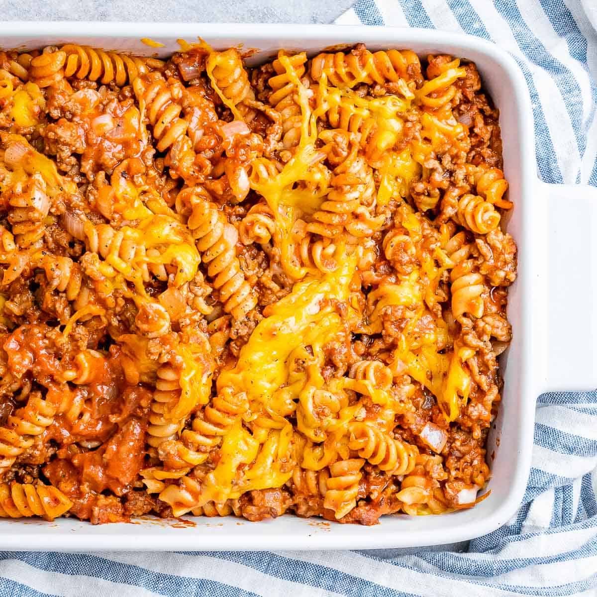 Sloppy Joe Casserole Punchfork