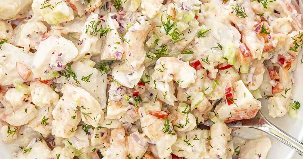 Seafood Salad Punchfork