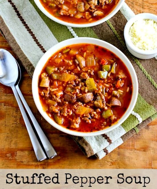 Easy Stuffed Pepper Soup Punchfork