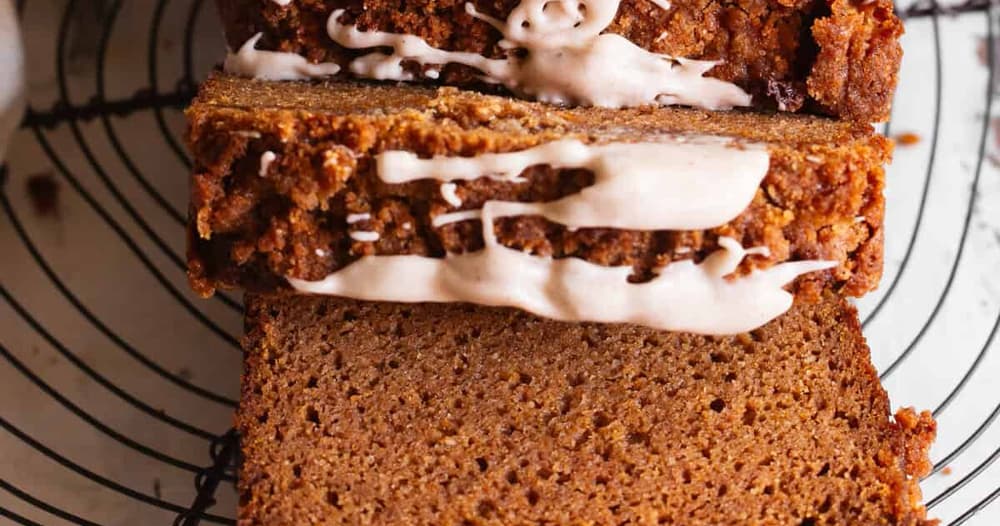 Paleo Pumpkin Bread with Maple Streusel Punchfork