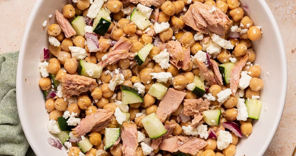 Greek Tuna Salad Punchfork