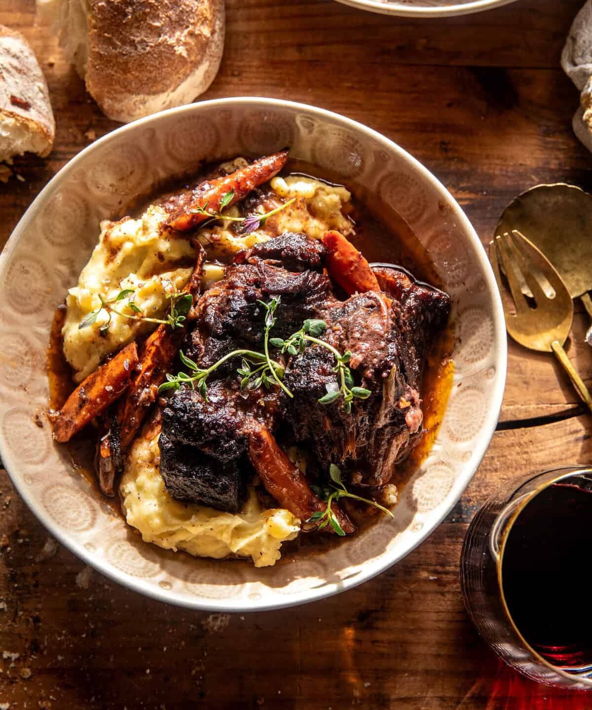 Red Wine Braised Pot Roast Punchfork