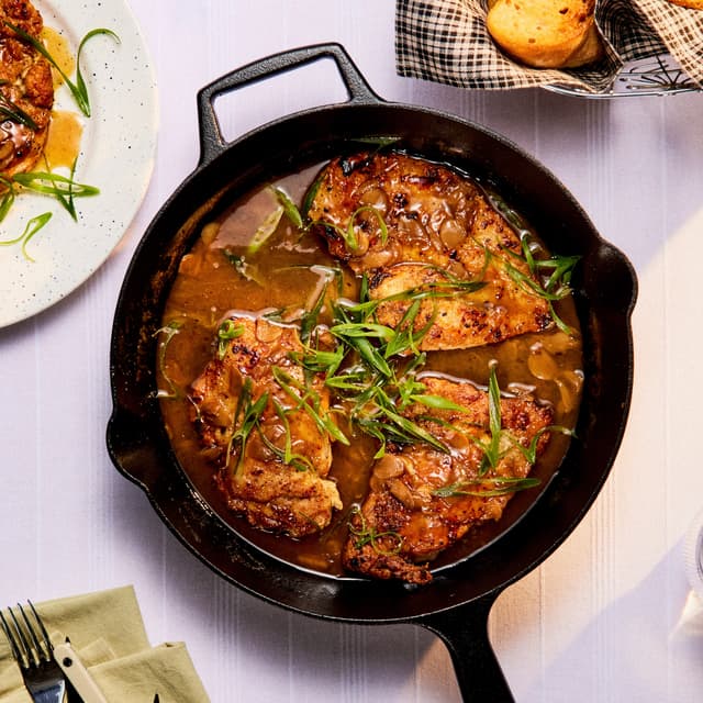 Yuzu Chicken Piccata Punchfork