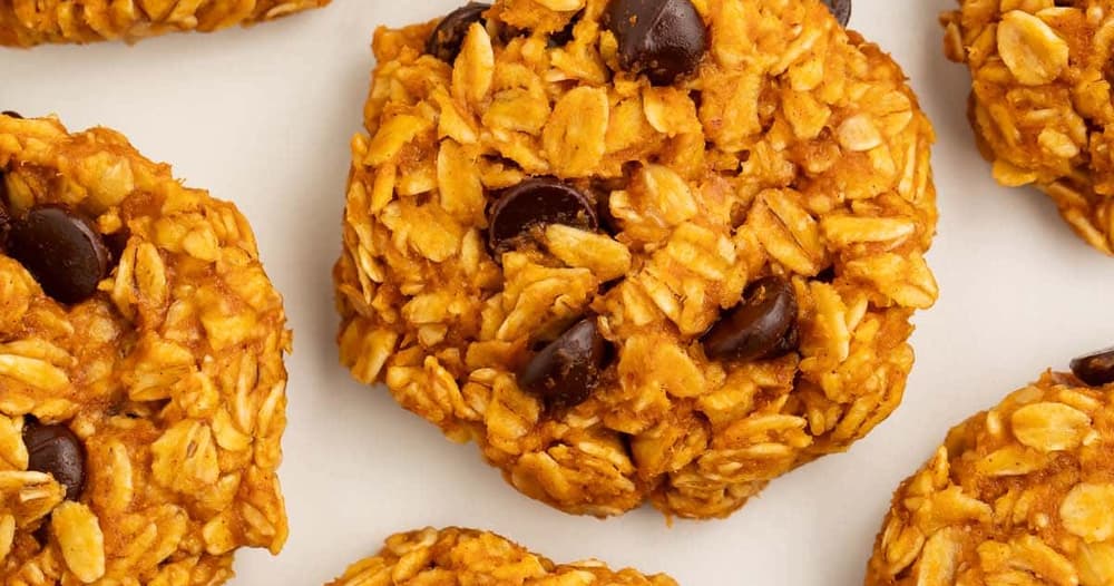 NoBake Pumpkin Oatmeal Cookies Punchfork