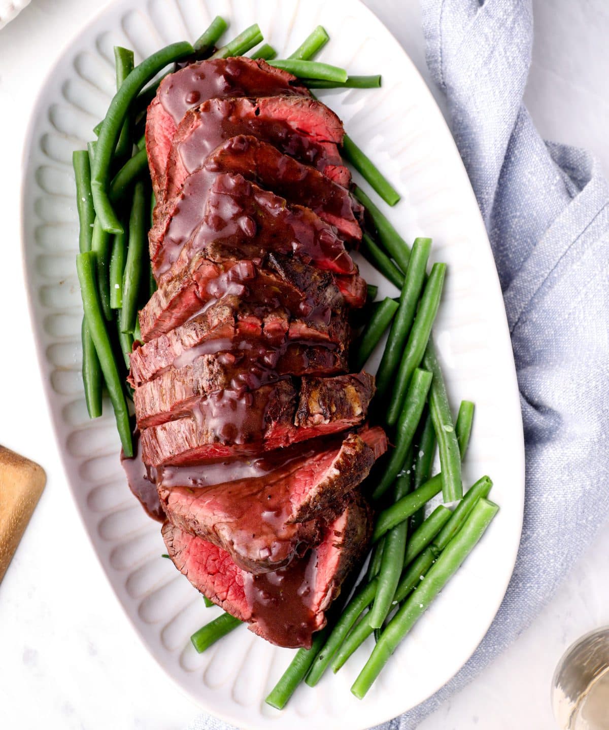 Beef Tenderloin with Red Wine Sauce Punchfork