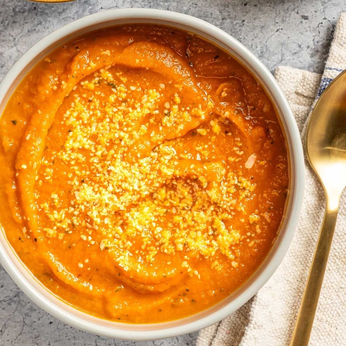 Easy Roasted Vegetable Soup Punchfork