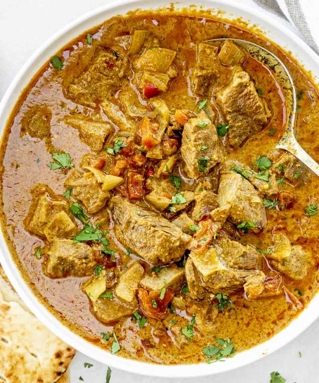 Slow Cooker Beef Madras Punchfork
