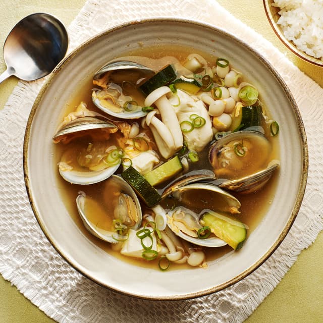 Tofu Clam Stew Punchfork