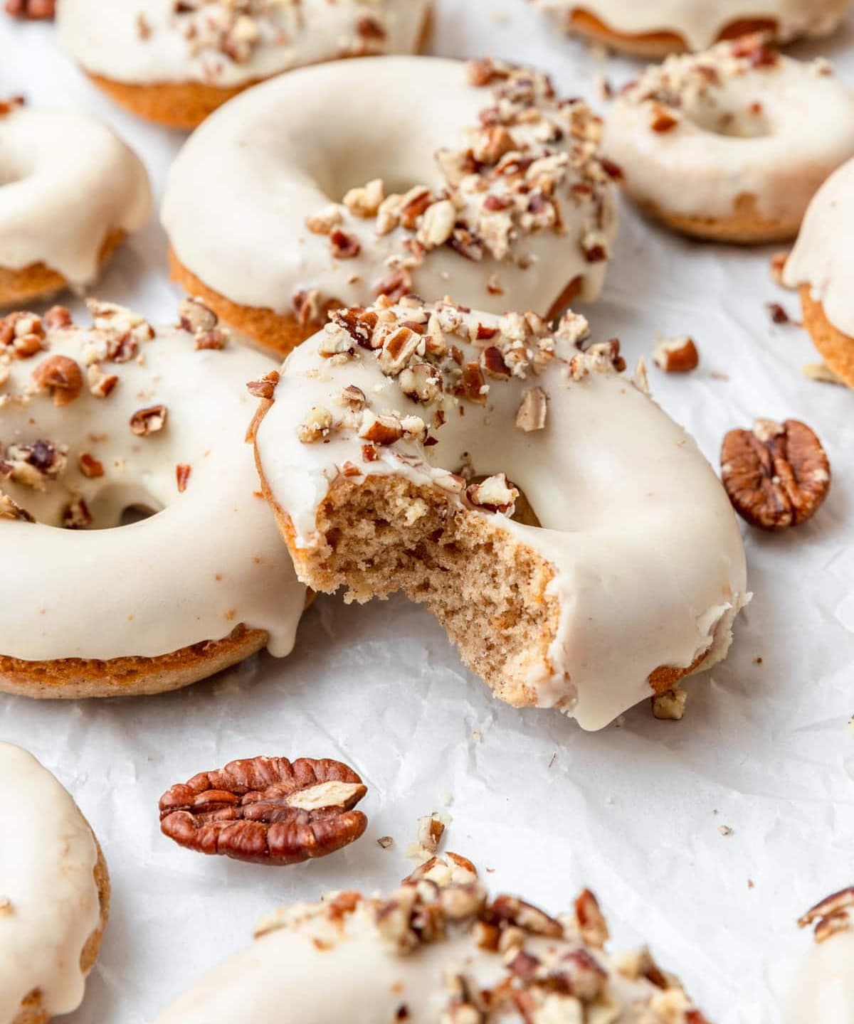 Brown Butter Maple Pecan Donuts Punchfork
