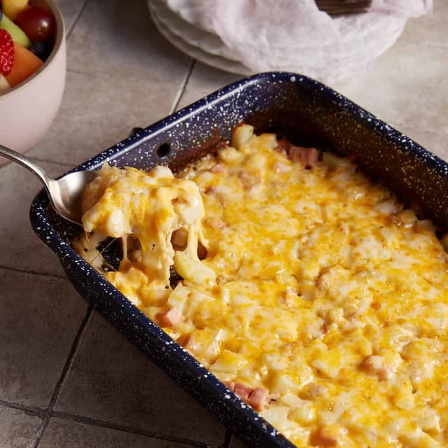 Baked Ham Cheese & Potato Casserole (No Canned Soup) Punchfork