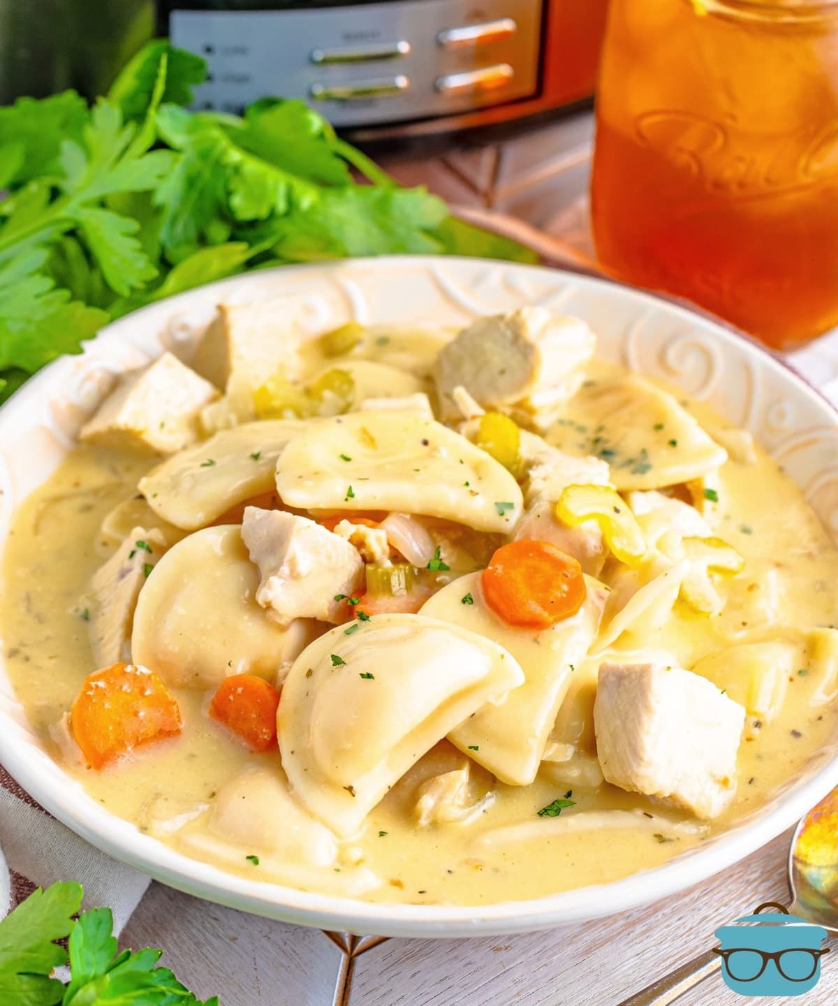 Crock Pot Chicken Pierogi Stew Punchfork