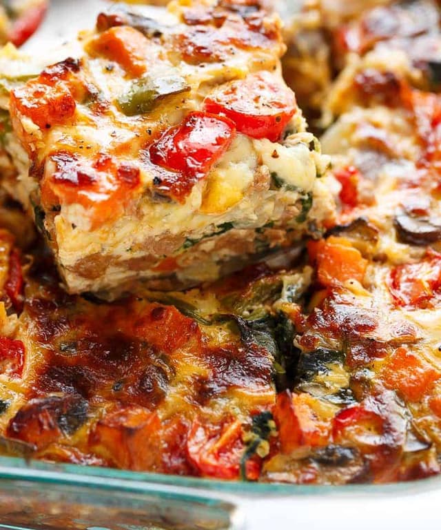 Sweet Potato Hashbrown Breakfast Casserole Punchfork