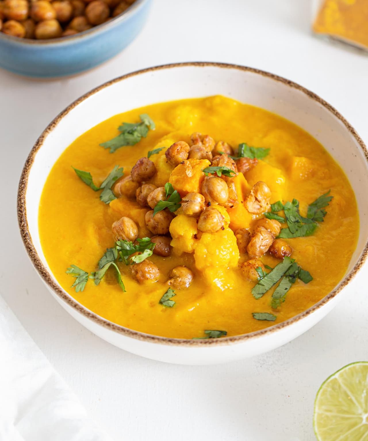 Cauliflower Sweet Potato Soup Punchfork