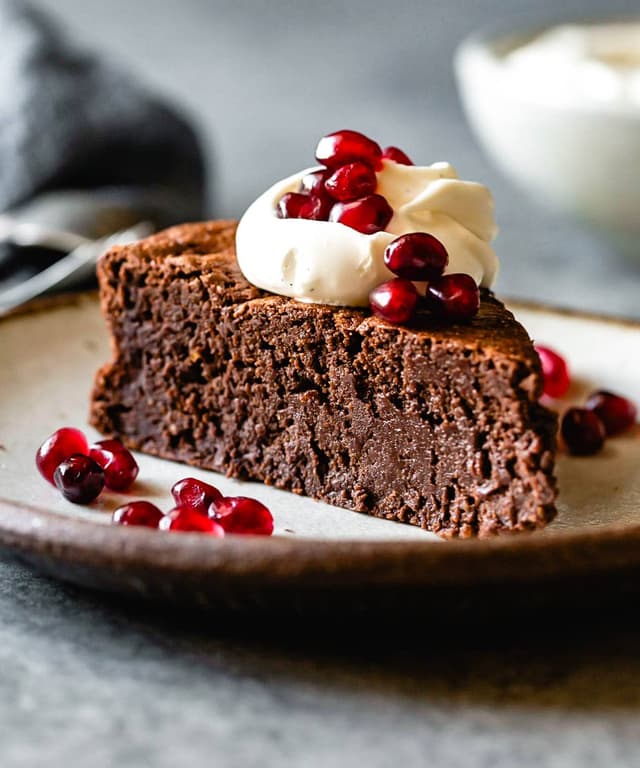 Rich Fudgy Flourless Chocolate Hazelnut Cake Punchfork