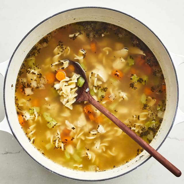 QUICK AND EASY CHICKEN NOODLE SOUP RECIPE visual data 6
