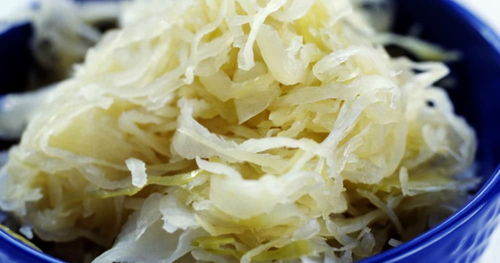 German Sauerkraut Cooked with Wine (Weinkraut) | Punchfork