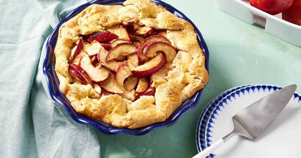 No-Peel Apple Pie | Punchfork