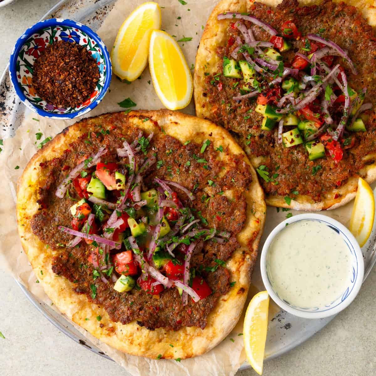 Lamb Lahmacun (Turkish Pizza) | Punchfork