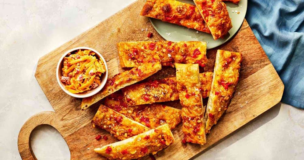 Pimiento Cheese Flatbread | Punchfork