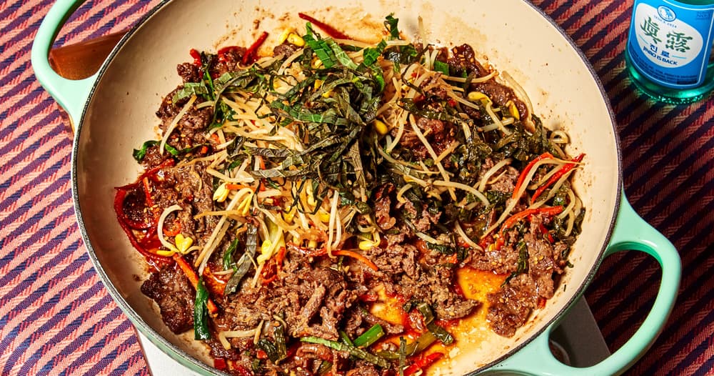 Kongnamul-Bulgogi