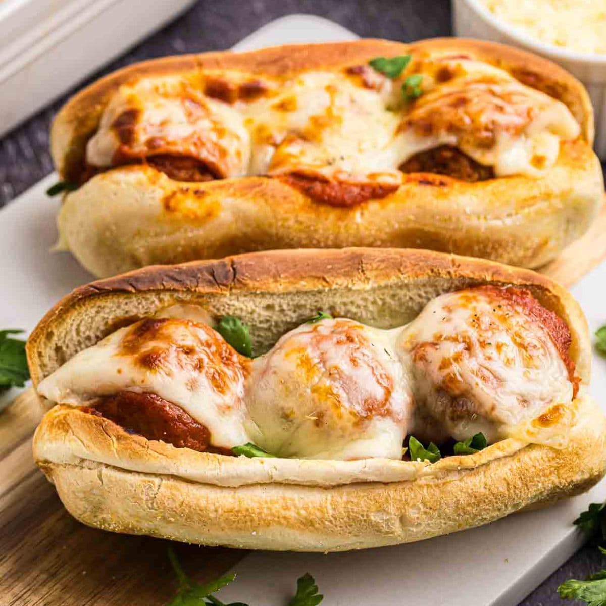 Slow Cooker Meatball Subs | Punchfork