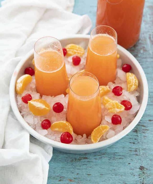 Holiday Mimosa Punch | Punchfork