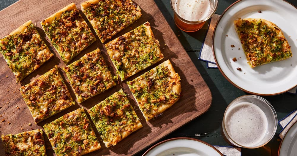 Jim Lahey's 5-Ingredient Summer Squash Pizza | Punchfork