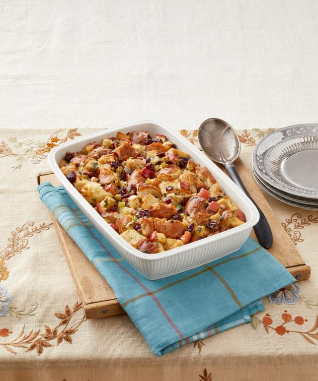 Apple-Cranberry Stuffing | Punchfork Apple-Cranberry Stuffing | Punchfork