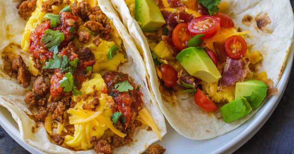 Easy Breakfast Tacos Punchfork
