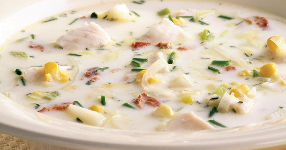 Tilapia Corn Chowder | Punchfork