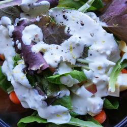 blue cheese dressing bon appetit Radicchio Salad With Blue Cheese Dressing