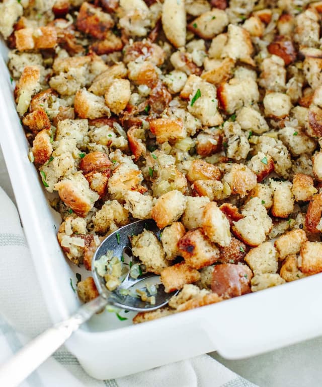 Grandma's Old Fashioned Stuffing (Classic Thanksgiving Side) | Punchfork