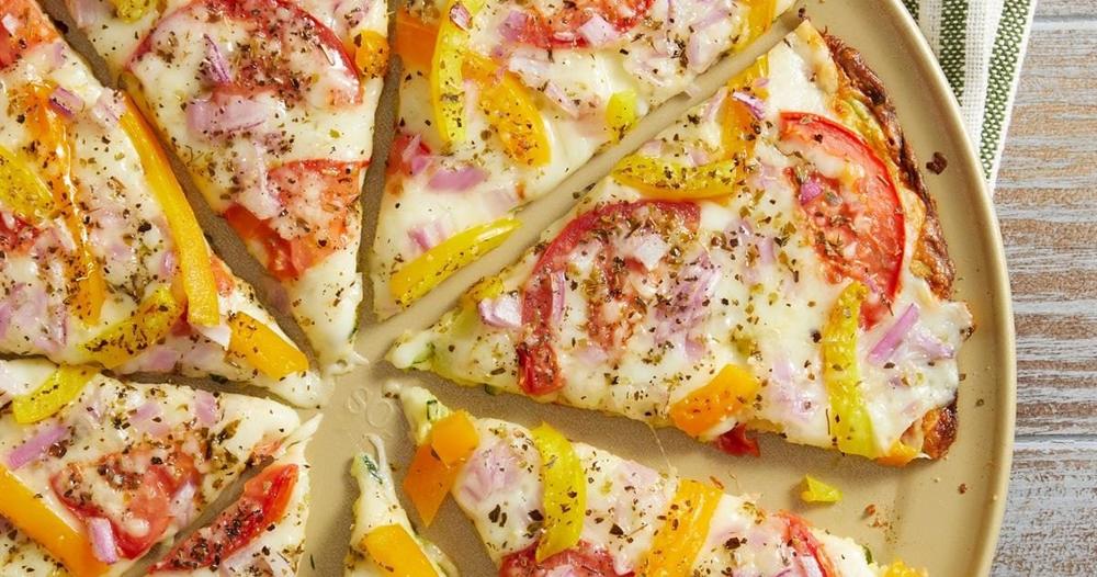 Zucchini Pizza Crust | Punchfork