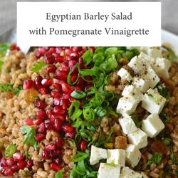 pomegranate and pear green salad with ginger dressing Pomegranate and Pear Salad