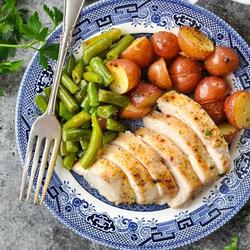 Ranch Chicken with Green Beans and Potatoes | Punchfork Ranch Chicken with Green Beans and Potatoes | Punchfork