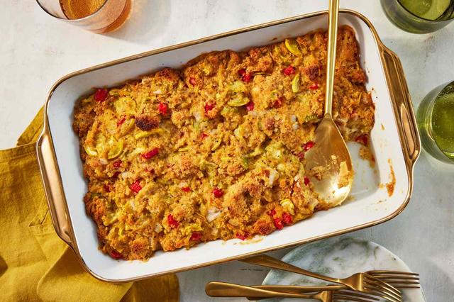 Cornbread 'N' Squash Dressing | Punchfork Cornbread 'N' Squash Dressing | Punchfork