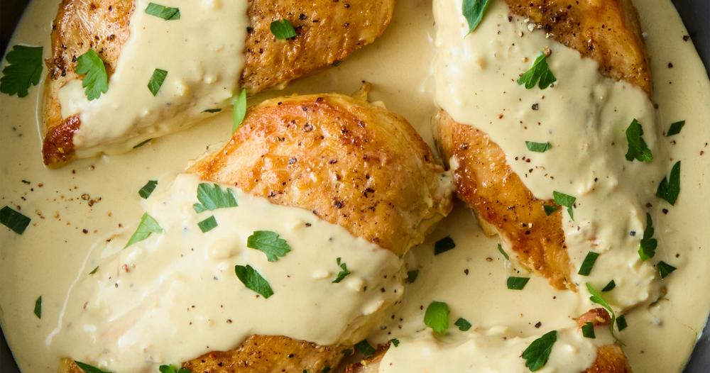 Creamy Dijon Chicken | Punchfork