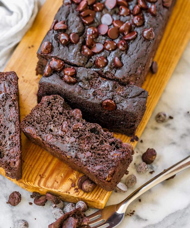 Chocolate Oat Flour Banana Bread | Punchfork