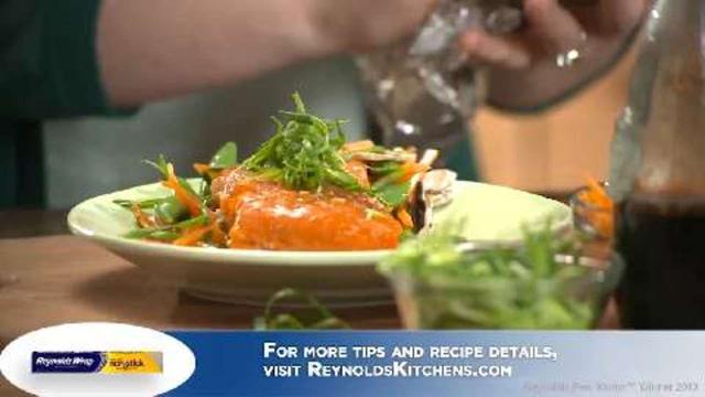 Tiffany's Asian-Infused Salmon Packets | Punchfork