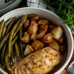 Ranch Chicken with Green Beans and Potatoes | Punchfork Ranch Chicken with Green Beans and Potatoes | Punchfork