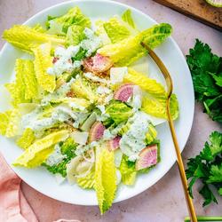 Crunchy Iceberg Salad with Creamy Blue Cheese | Punchfork