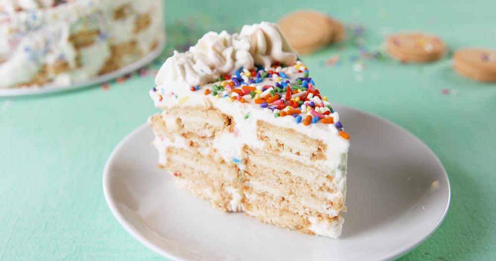 Oreo Funfetti Icebox Cake | Punchfork