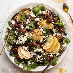 half baked harvest christmas salad with honey mustard dressing ingredients Christmas Salad with Honey Mustard Dressing