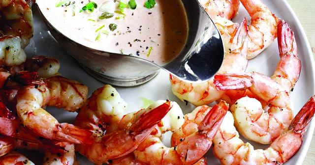 barefoot contessa roasted shrimp with green goddess dressing How to Make Ina's Garlic and Herb Roasted Shrimp | Barefoot Contessa: Cook Like a Pro