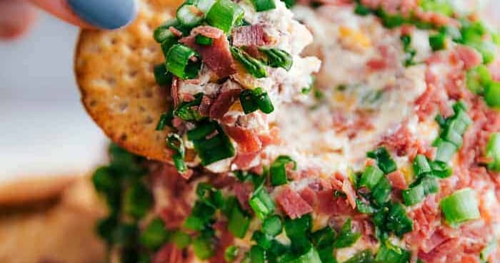 Easy Chipped Beef Cheese Ball - Punchfork