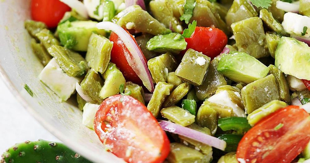 Ensalada De Nopales (Cactus Salad)
